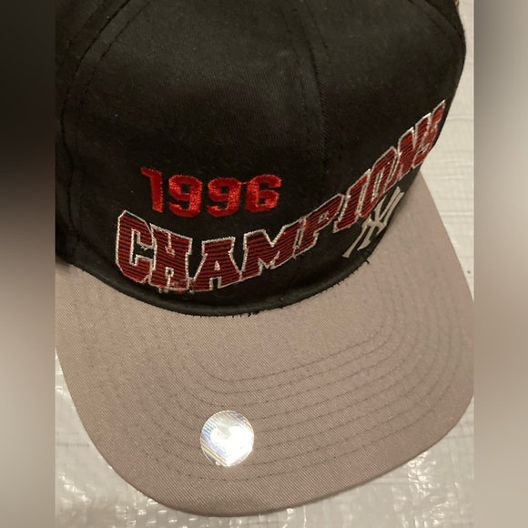 New York Yankees 1996 World Series Champions Hat Snapback Drew Pearson D/S - Picture 6 of 9